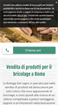 Mobile Screenshot of bottegadellegno.net