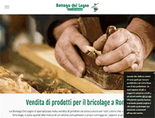 Tablet Screenshot of bottegadellegno.net